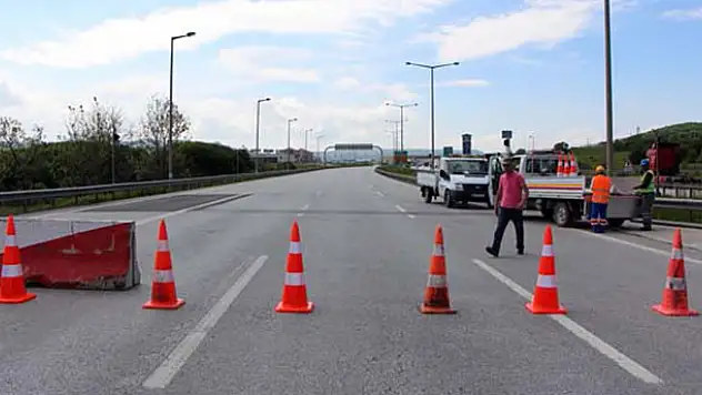 TEM'in Bolu Dağı Tüneli çıkışı ulaşıma kapatıldı