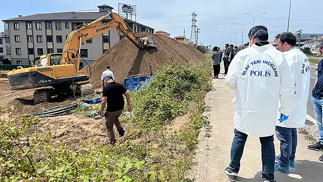 Temel kazısında el ve ayakları bağlı, toprağa gömülü kadın cesedi bulundu
