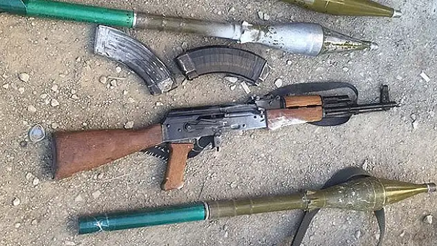 Terör operasyonu: Çok sayıda mühimmat ele geçirildi