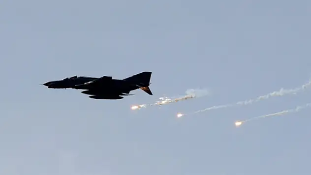 Terör örgütü PKK'ya hava harekatı