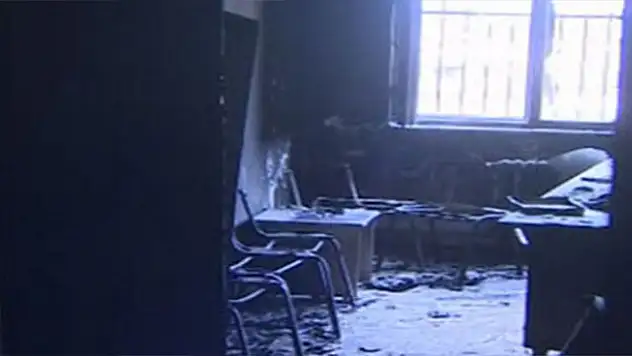 Teröristler Üs Gibi Kullandıkları Okul ve Diyaliz Ünitesini Ateşe Verdi