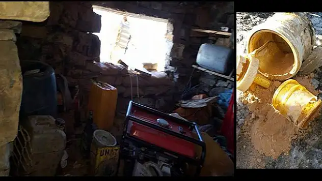 Teröristlerin mayın imalathanesi imha edildi