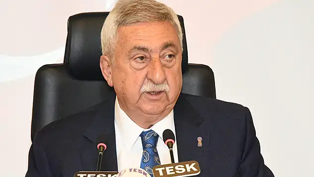TESK Genel Başkanı Palandöken: 'Yaklaşık 1 milyon araç karakodlu plaka aldı'
