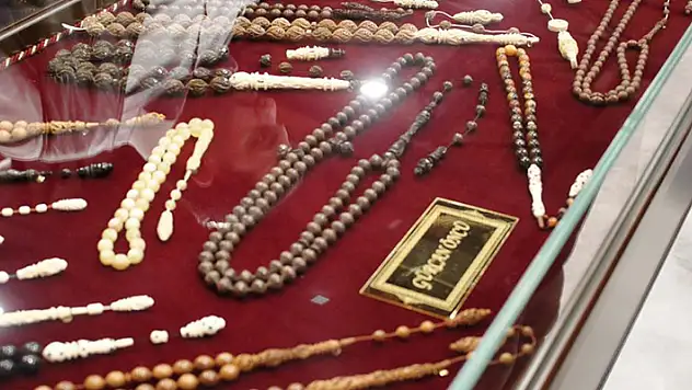 Tespih sergisi, meraklıları ile koleksiyonerleri buluşturdu
