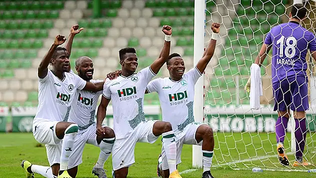 TFF 1. Lig'de ilk yarının lideri Giresunspor