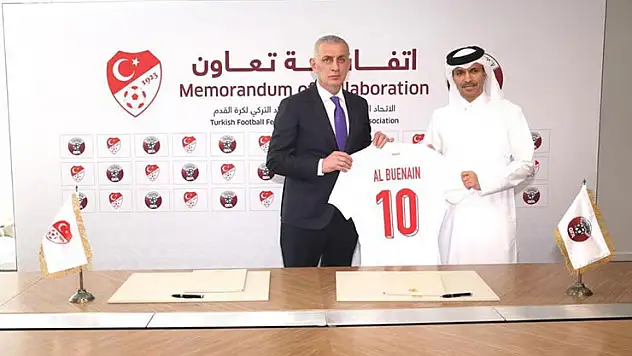 TFF ile Katar arasında iş birliği anlaşması imzalandı