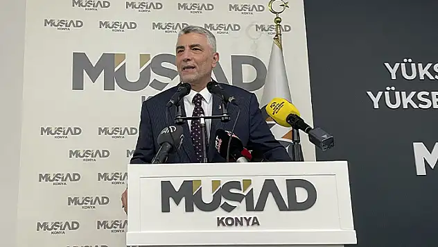Ticaret Bakanı Bolat, MÜSİAD Konya Şubesi'nde konuştu
