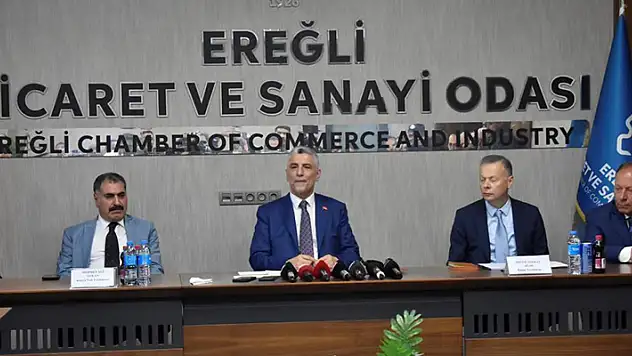 Ticaret Bakanı Ömer Bolat, Konya'nın Ereğli ilçesine geldi 