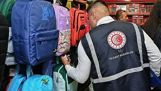 Ticaret Bakanlığı güvensiz okul ve kırtasiye malzemeleri için denetimlerini yoğunlaştırdı
