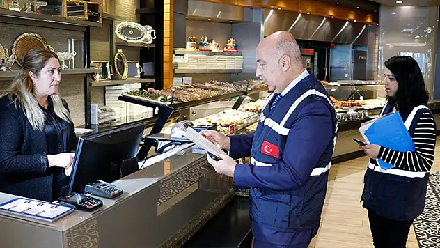 Ticaret Bakanlığı Konya'da restoran, lokanta ve kafeleri denetledi
