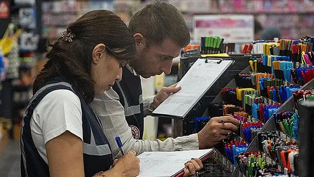 Ticaret Bakanlığı son dönemdeki kırtasiye denetimlerinde 15,2 milyon lira ceza uyguladı