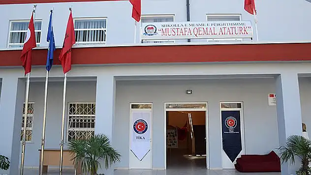 TİKA'dan Arnavutluk'ta eğitime destek