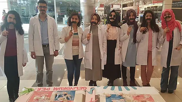 Tıp fakültesi öğrencilerinden farkındalık etkinliği