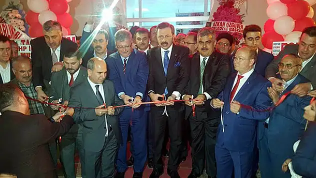 TOBB Başkanı Hisarcıklıoğlu Ereğli'de hastane açılışına katıldı