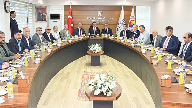 TOBB Başkanı Hisarcıklıoğlu, Konya Sanayi Odası'nı ziyaret etti