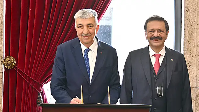 TOBB Borsalar Konsey Başkanı 'Çevik' oldu

