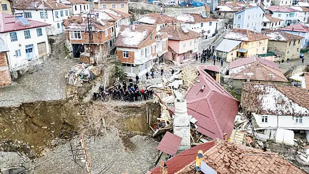Tokat'ta heyelan yaşanan köyün önemli bir bölümü taşınacak
