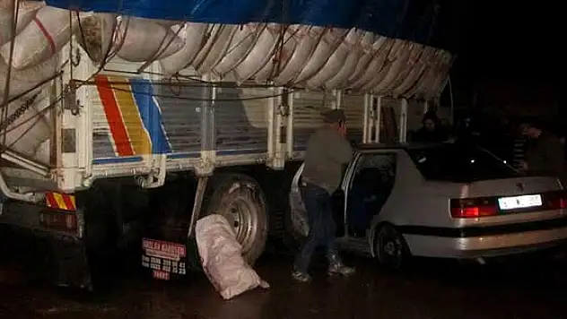 Tokat'ta otomobil ile kamyon çarpıştı: 1 ölü, 1 yaralı