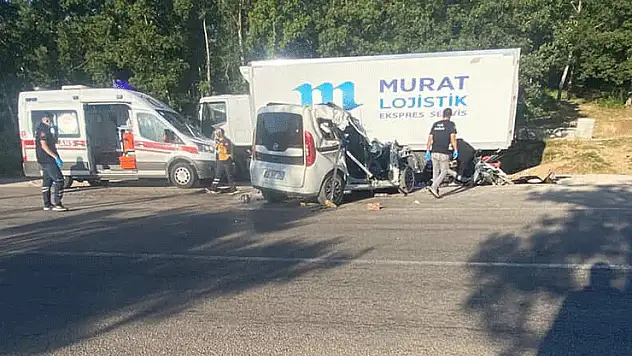 Tokat'ta feci kaza: 2 ölü, 3 yaralı