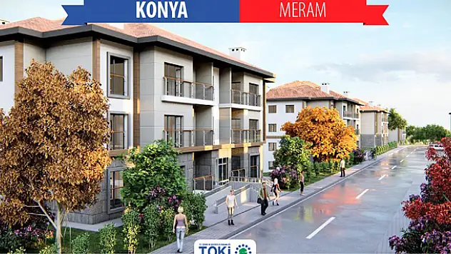 TOKİ'nin Meram'daki 657 konut ihalesi yapıldı!