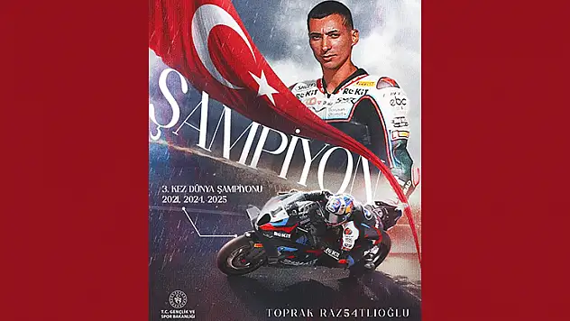 Toprak Razgatlıoğlu, 2025 Dünya Superbike'ta şampiyon oldu