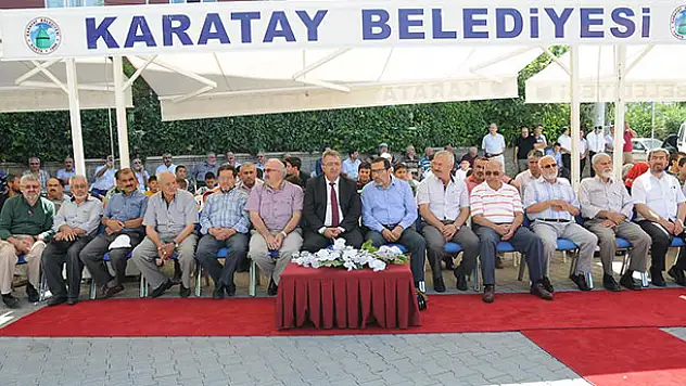 Toraman Cami temel atma töreni gerçekleştirildi