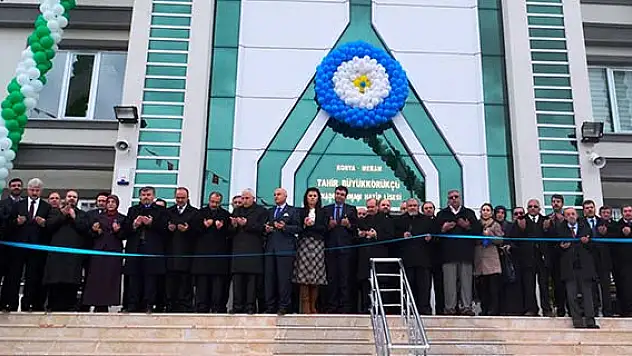 Törenle açıldı