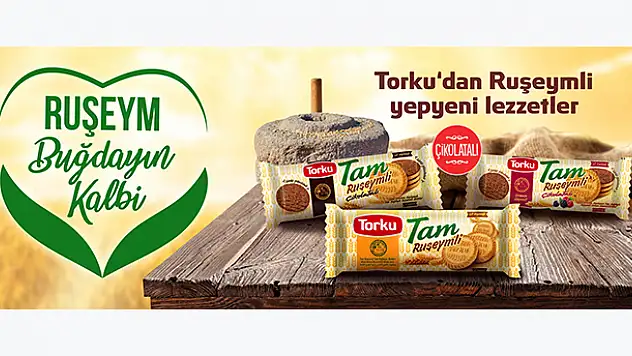 Torku'dan Türkiye'nin ilk Ruşeymli bisküvisi