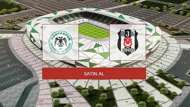 Torku Konyaspor Beşiktaş maçının biletleri satışta