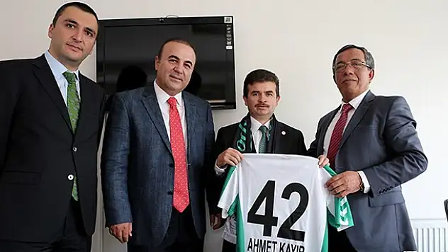 Torku Konyaspor İcra Kurulundan AA'ya ziyaret