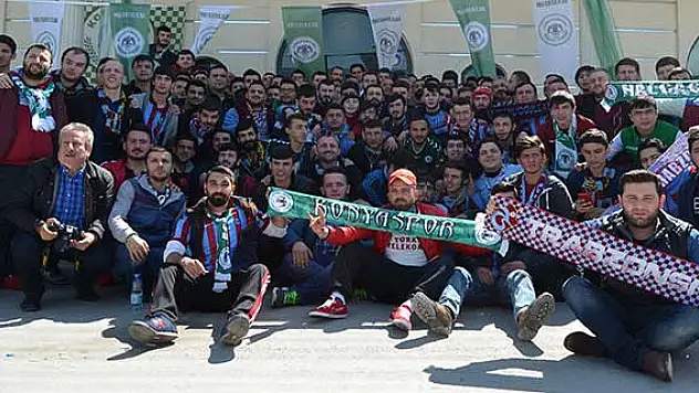 Torku Konyaspor taraftarlarından Trabzonsporlu taraftarlara hoşgörü yemeği