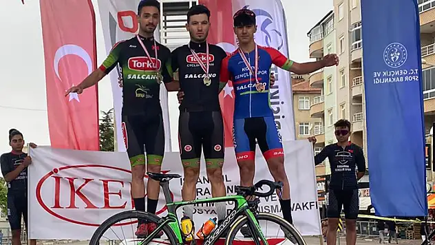 Torkulu pedallar Karaman'da madalyaları topladı
