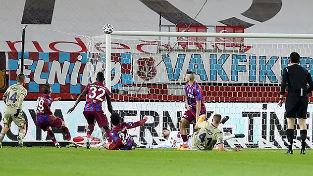 Trabzon'da 3 puan Fenerbahçe'nin