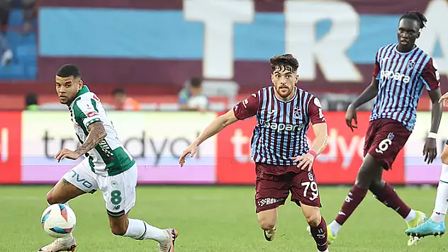 Trabzon-Konya maçı ilk 2'de
