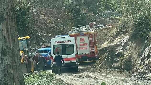 Trabzon'da içme suyu isale hattı çalışması sırasında göçük: 3 ölü