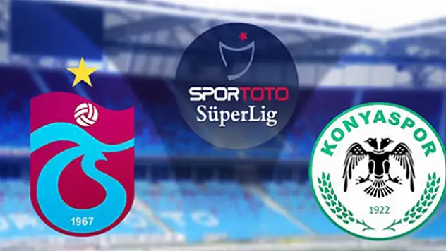 Trabzonspor 1 - Konyaspor 0 ( ilk yarı )