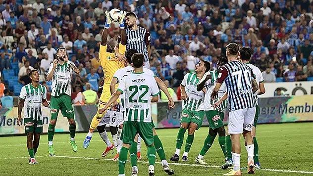 Trabzonspor Avrupa'ya veda etti
