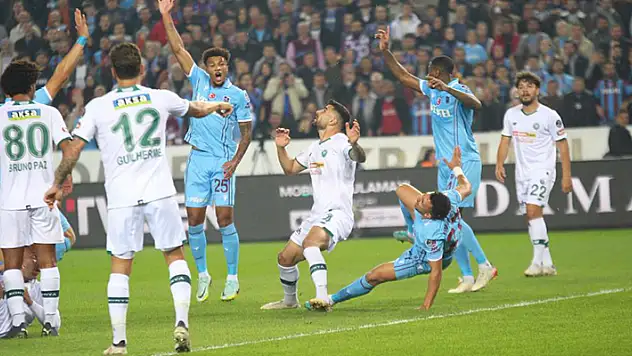 Trabzonspor- Konyaspor l MAÇ SONUCU (2-2)