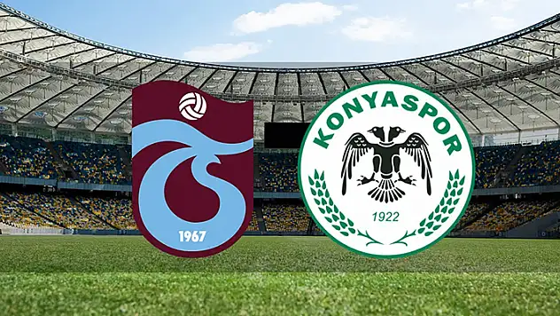 Trabzonspor-Konyaspor maç kadrosu ve ilk 11'leri belli oldu