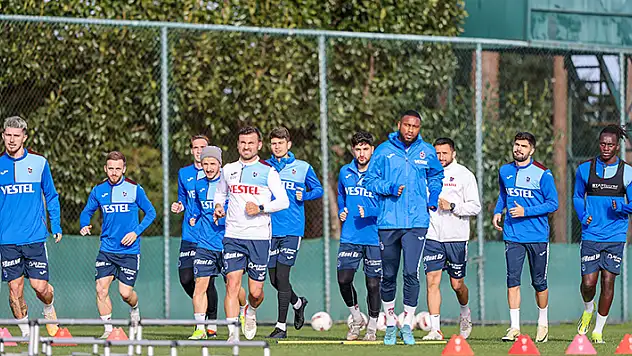 Trabzonspor, Konyaspor maçı hazırlıkları sürdürüyor
