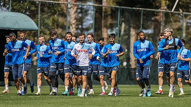 Trabzonspor, Konyaspor maçı hazırlıklarını tamamladı
