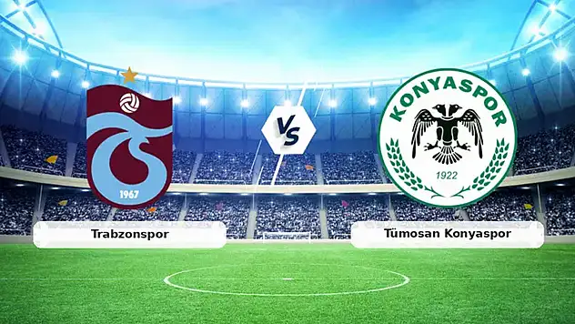 Trabzonspor - Konyaspor maçı (2-1)