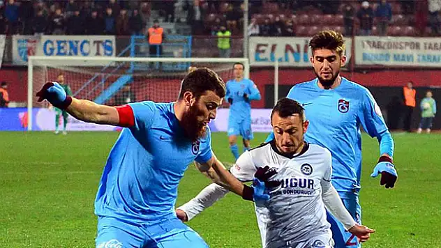 Trabzonspor kupada liderliğini sürdürdü