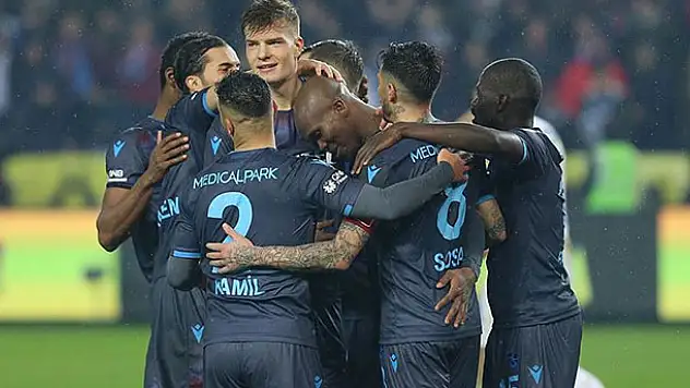Trabzonspor tarihinin en golcü dönemini yaşıyor