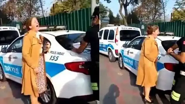 Trafik cezasına attığı çığlık gündem olmuştu! Flaş gelişme