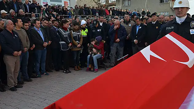 Trafik kazasında hayatını kaybeden Konyalı polis memuruna son görev