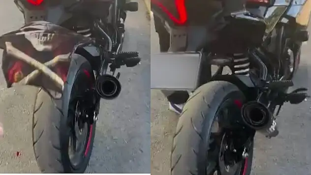 Trafik kurallarını ihlal eden motosikletlinin ehliyeti daimi olarak iptal edildi