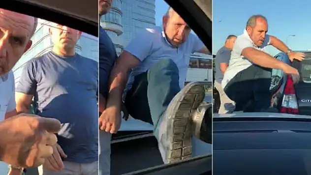 Trafik magandası dehşeti
