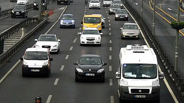 Trafikteki araç sayısı yüzde 10,5 arttı