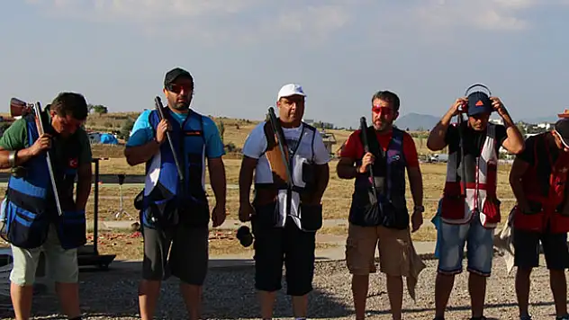 Trap ve tek kurşun atışları Seydişehir'de yapıldı